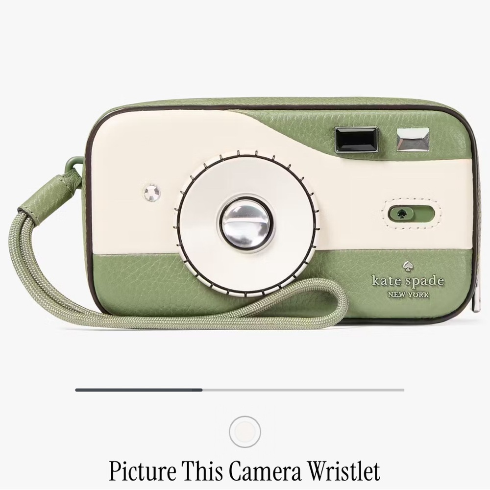 Kate Spade NWT Picture This Camera Wristlet - Cedar Stand Multi